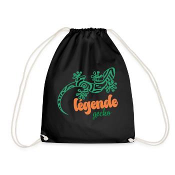 GECKO - Sac de sport léger - noir - Devant