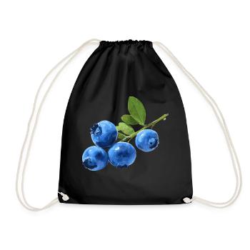 Bleuets - Sac de sport léger - noir - Devant