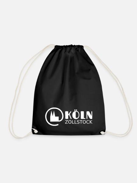 Köln Zollstock - Turnbeutel - Schwarz