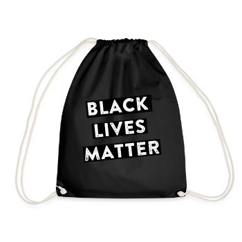 black lives matter - Turnbeutel - Schwarz - Vorne