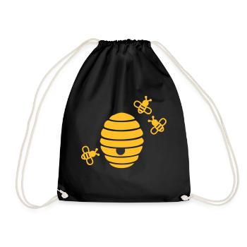 Miel - Sac de sport léger - noir - Devant