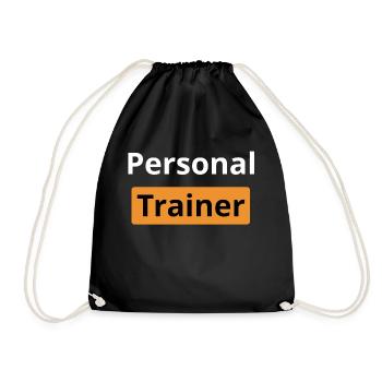 ENTRAÎNEUR PERSONNEL - Sac de sport léger - noir - Devant