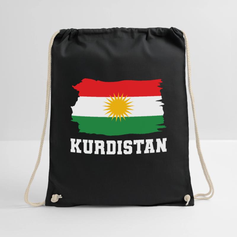 Drapeau kurde kurde kurde kurde son biji Sac de sport léger