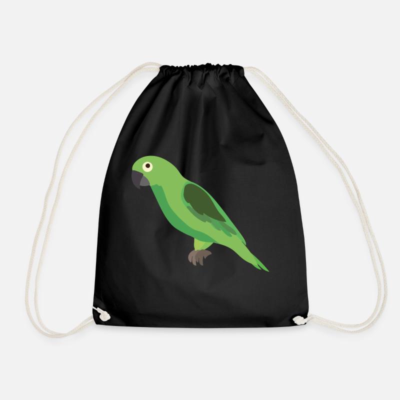 Vert perroquet - Sac de sport léger - noir