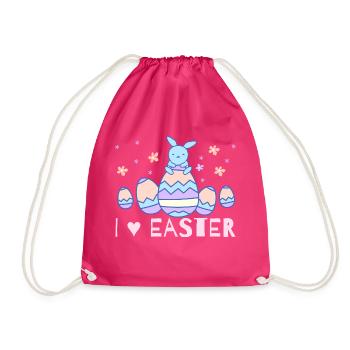 jour de Pâques - Sac de sport léger - fuchsia - Devant