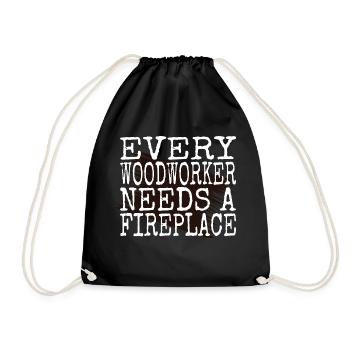 Woodworker Hobbyists Sabrina Carpenter Tshirts - Drawstring Bag - black - Front