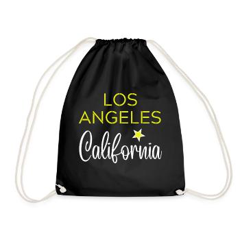Los Angeles California - Sac de sport léger - noir - Devant