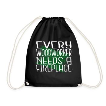 john carpenter tshirts love best - Drawstring Bag - black - Front