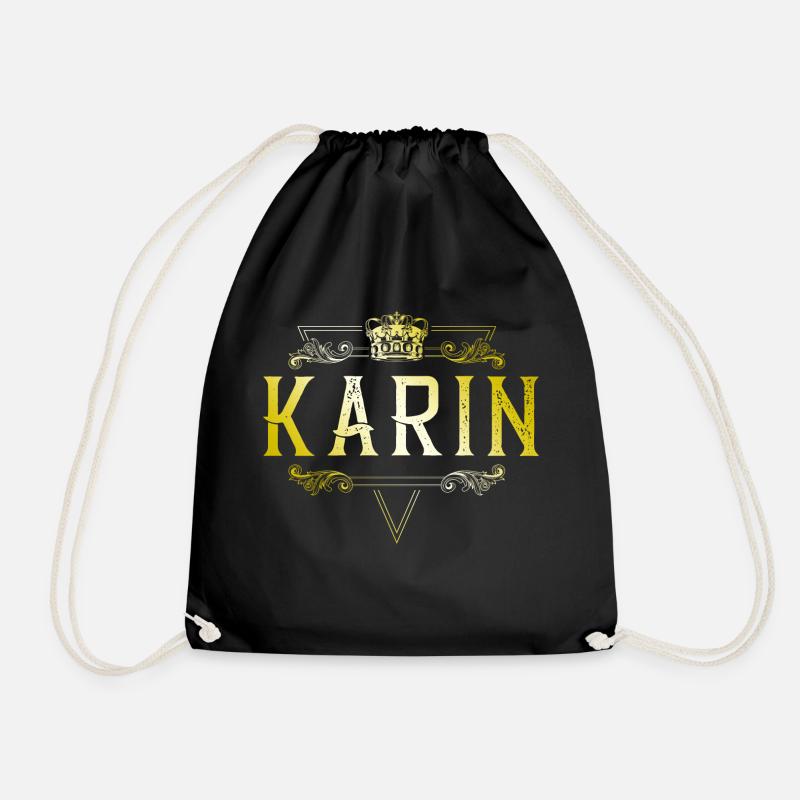 Karin - Turnbeutel - Schwarz