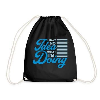 Aucune idée - Sac de sport léger - noir - Devant