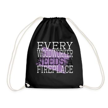 statement humor birthday birthday present - Turnbeutel - Schwarz - Vorne