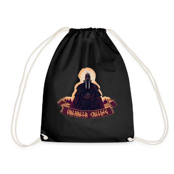 Valhalla Calling - Drawstring Bag - black - Front