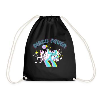 DISCO FEVER - Sac de sport léger - noir - Devant