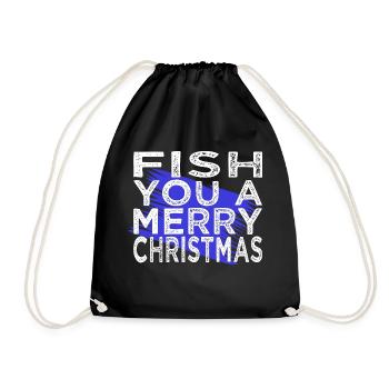 pêcheur dinosaures pêche achigan pêche drôle - Sac de sport léger - noir - Devant
