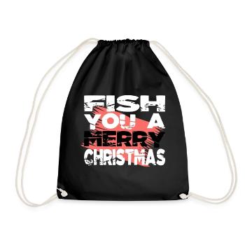 Dinosaurs Birthday Present Idea - Drawstring Bag - black - Front