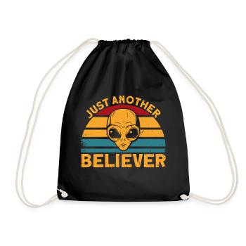 Juste un autre cadeau extraterrestre créancier - Sac de sport léger - noir - Devant