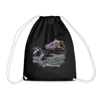 PEDRO couleur baded - Sac de sport léger - noir - Devant