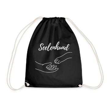 Seelenhund - Turnbeutel - Schwarz - Vorne