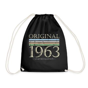 Original 1963 Limited Edition - Turnbeutel - Schwarz - Vorne