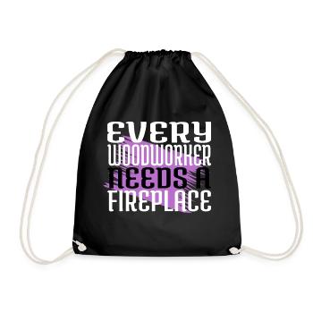 Carpenter Joke Union Carpenter Carpenter Tshirts - Drawstring Bag - black - Front
