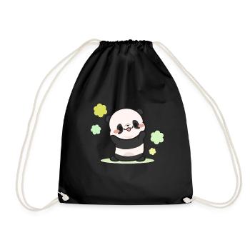 Panda - Sac de sport léger - noir - Devant