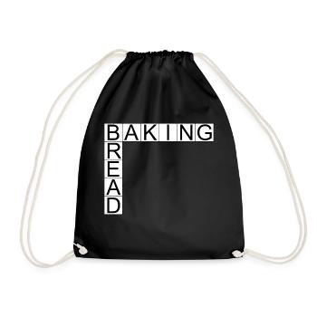 Baking Bread - Turnbeutel - Schwarz - Vorne