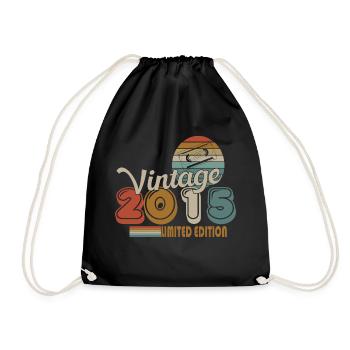 2015 - Drawstring Bag - black - Front