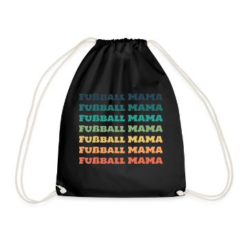 Soccer Maman Joueuse Maman - Sac de sport léger - noir - Devant