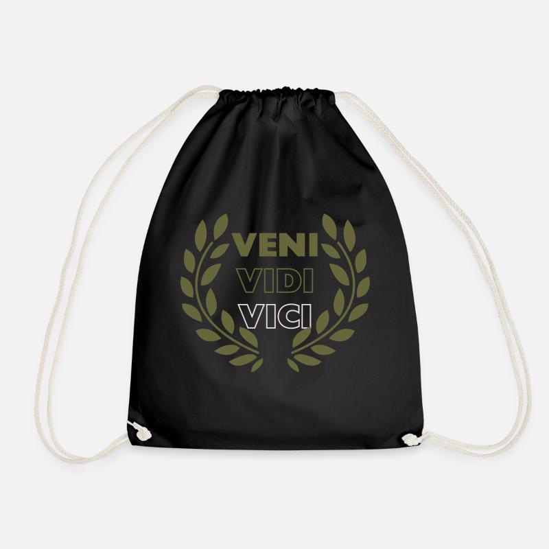Veni VIDI VICI - Sac de sport léger - noir