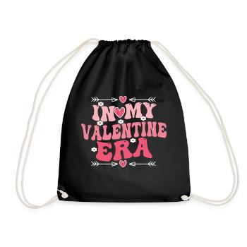 MY VALENTINE ERA - Turnbeutel - Schwarz - Vorne