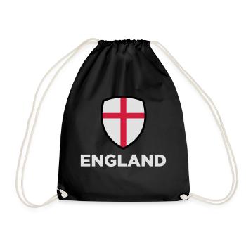 Drapeau national d'Angleterre - Sac de sport léger - noir - Devant