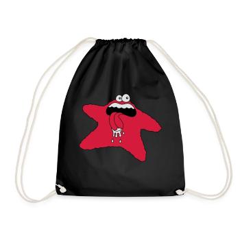 monster - Sac de sport léger - noir - Devant