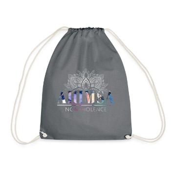 AHIMSA - Sac de sport léger - gris - Devant