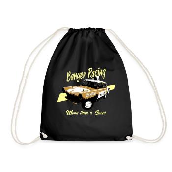 Banger Racing - More Than a Sport - Drawstring Bag - black - Front
