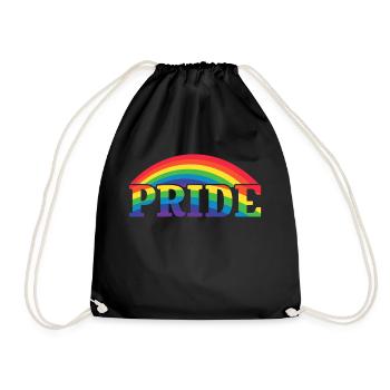 Pride Lgbt - Sac de sport léger - noir - Devant