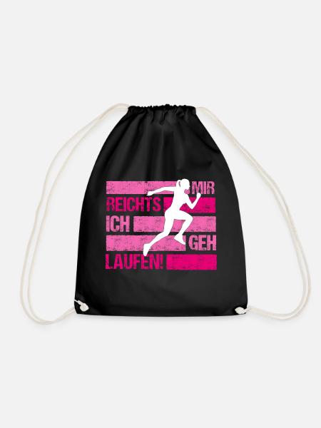 Fitness Gym Fitnessstudio Bodybuilding Mann Men - Turnbeutel - Schwarz