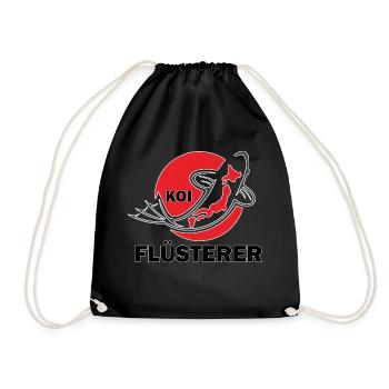 008 KOI - Turnbeutel - Schwarz - Vorne