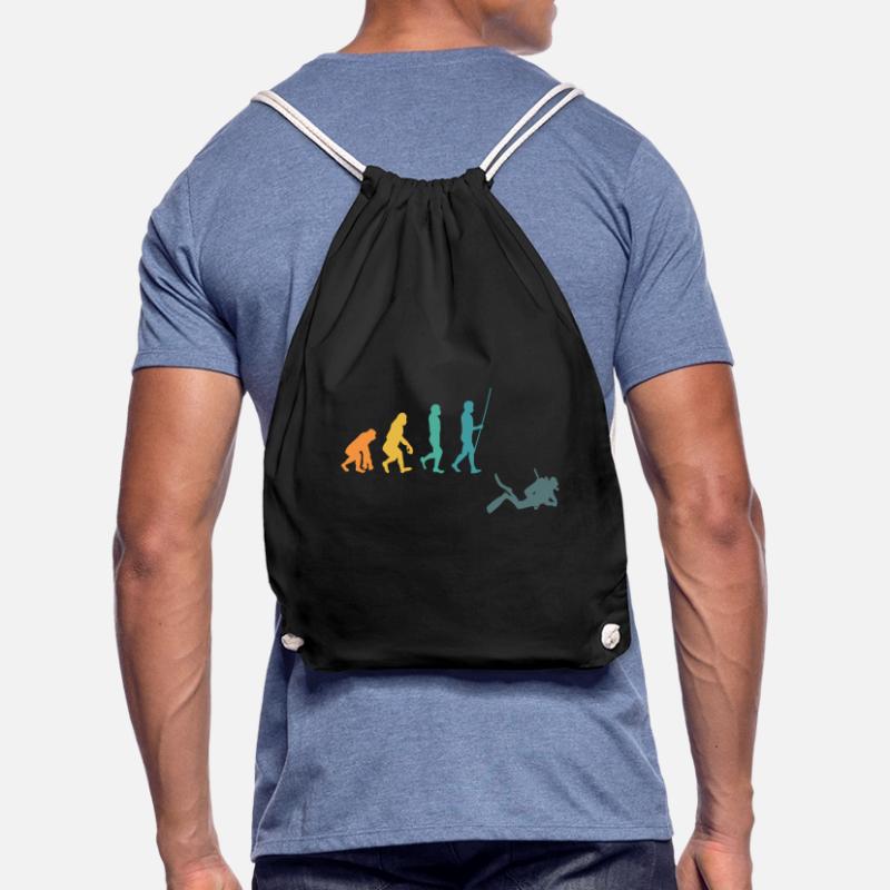 Diver Evolution Diving Diving Gift Drawstring Bag