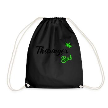 Thüringer Bub - Turnbeutel - Schwarz - Vorne