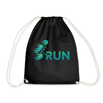 Courir - Sac de sport léger - noir - Devant