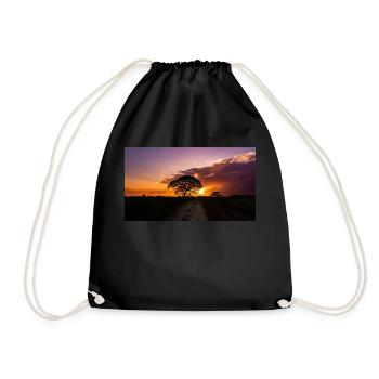 sunset in Venezuela - Drawstring Bag - black - Front