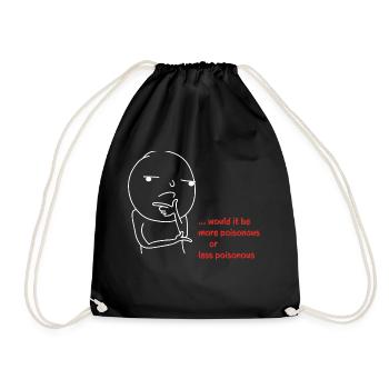 serait-ce - Sac de sport léger - noir - Devant