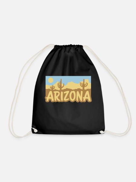 Arizona USA Wüste Landschaft - Turnbeutel - Schwarz