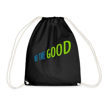 voir la bonne citation - Sac de sport léger - noir - Devant