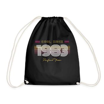 Birthday Cool depuis 1983 - Sac de sport léger - noir - Devant