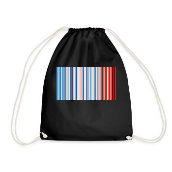 Show your stripes - Austria - Turnbeutel - Schwarz - Vorne