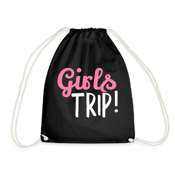 Girls Trip - Drawstring Bag - black - Front
