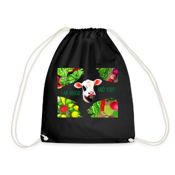 Végé - Sac de sport léger - noir - Devant