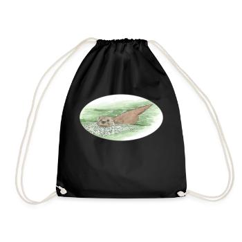 Loutre 3 28 12 2022 - Sac de sport léger - noir - Devant