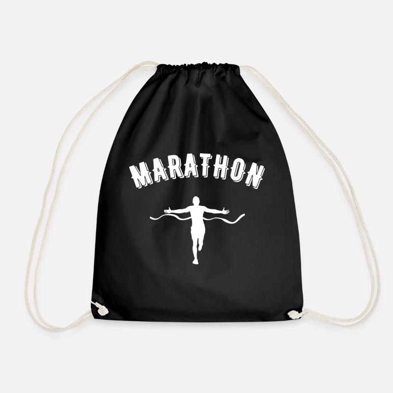 Marathon - Turnbeutel - Schwarz